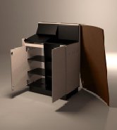 All Business D-Series Double Bay Lectern